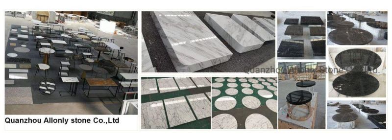 Wholesale Black Marble Top End Tables for Living Room