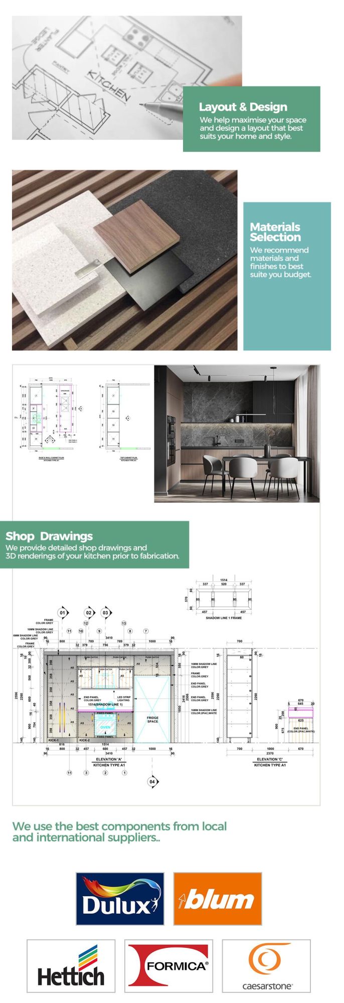 Customized Modern MDF Top Computer Desk Study Table