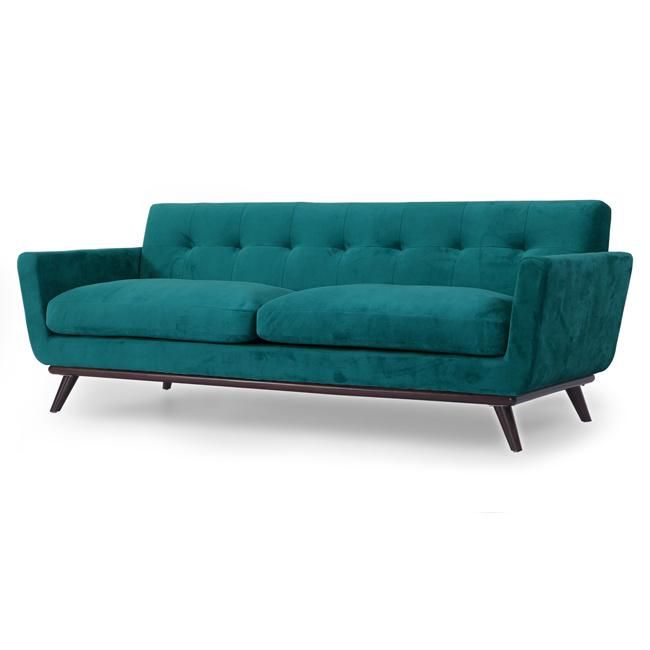 Jakie Velvet Sofa 3 Seater