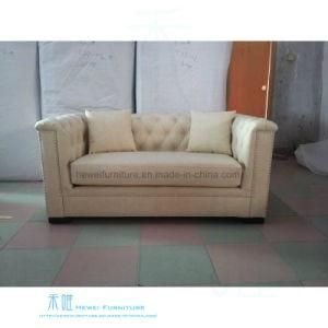 Jane European Style Living Room Leather Sofa Set (HW-6509-1S)