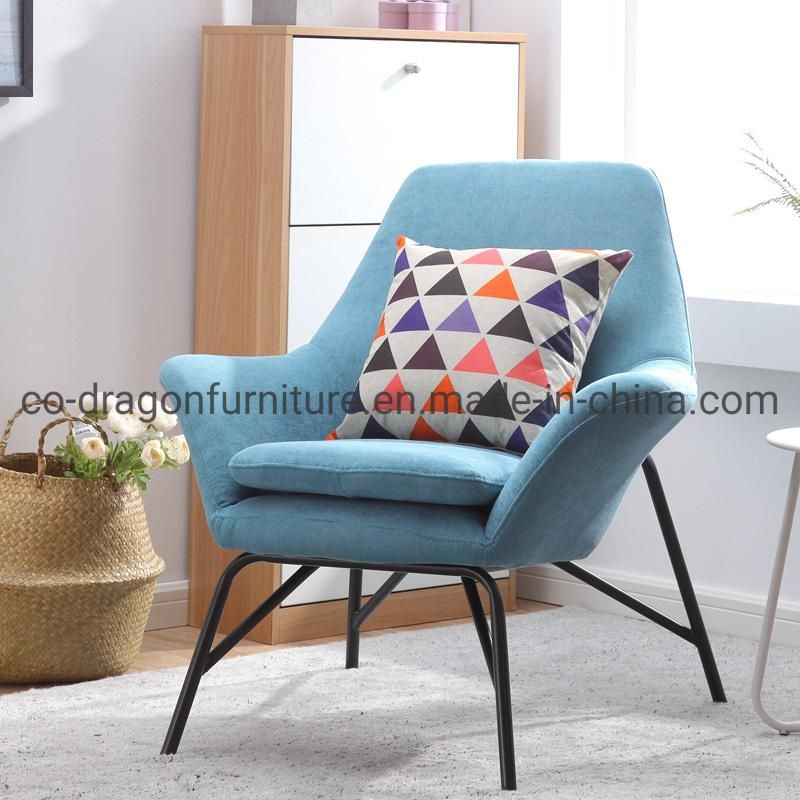 China Wholesale Leisure Chair with Metal Legs for Home Furniture