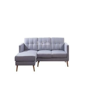 High Quality and Comfortable Light Luxury Modern Sofa with Leather or Leathaire