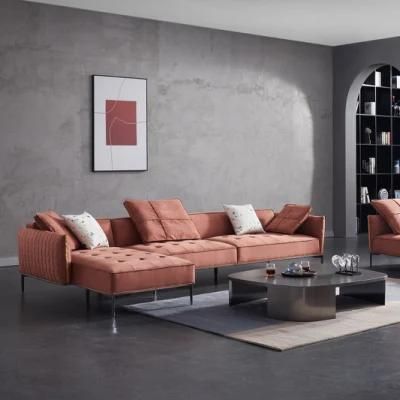 High-End Sectional Science and Technology Cloth Sofa Home Furniture