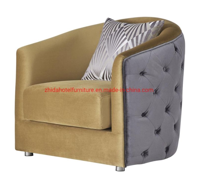 Fabric Leather Hotel Lobby Office Restaurant Armrest Chair for Sale