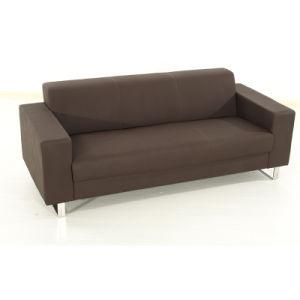 Office Furniture Three Seater Faux Leather Office Sofa