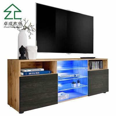 TV Sideboard Display Cabinet Cupboard LED Light
