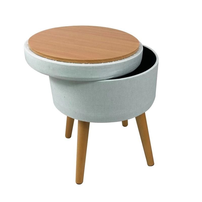 Living Room Round Furniture Stool&Ottoman Wooden Stool Legs