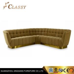 Sectional Corner Sofa Living Room Velvet Sofa