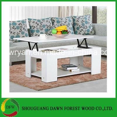 White Lift up Top Coffee Table, Coffee Table Lifts up, Lift Top Coffee Table