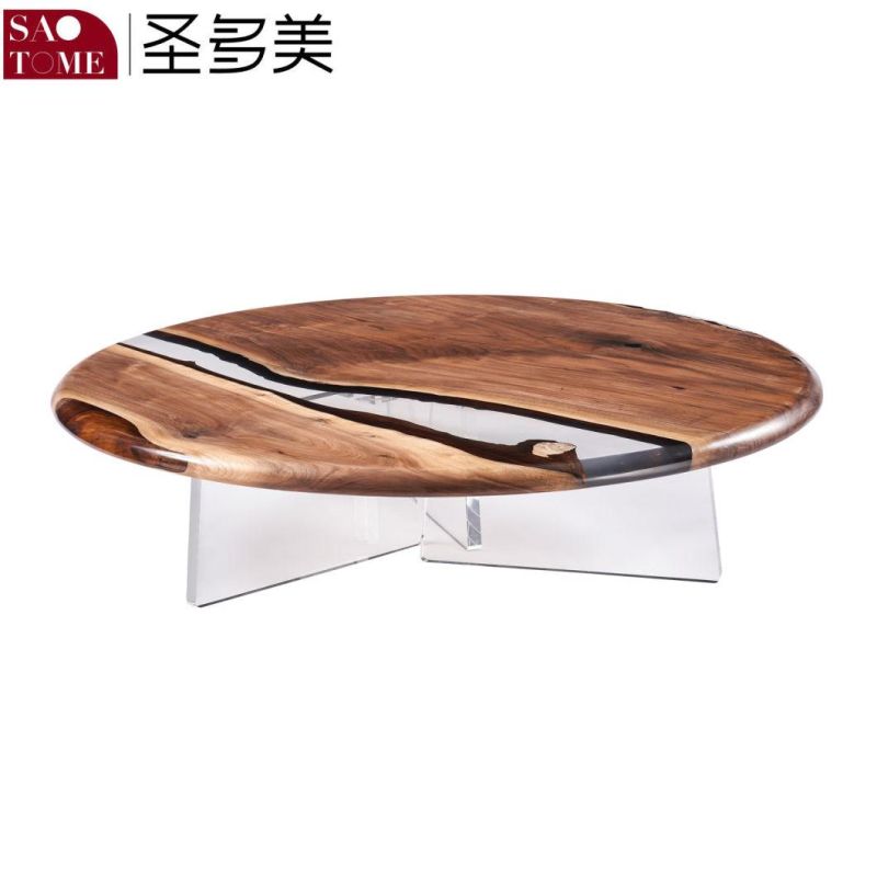 Modern New Style Practical Round Marble Table