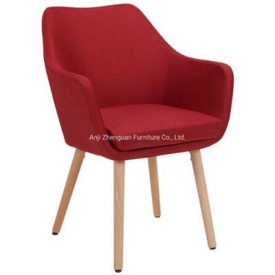 Hot Selling Wood Leisure Chair with Armrest (ZG19-038)