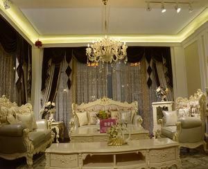 Classical Livingroom Amercian Style Leather Sofa