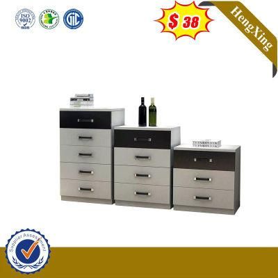 Light Colors Home Office Furniture Wood Cabinet Small Drawer Filling Cabinet with 5-Drawer