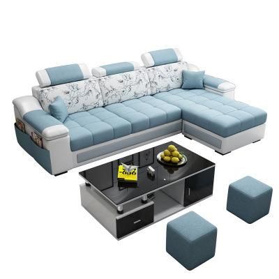 Simple Modern Furniture Sofa Living Room Three-Seat Modular Sofa