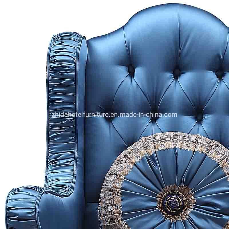 Antique Luxury Classic Living Room Reception Area Hotel Lobby Chair