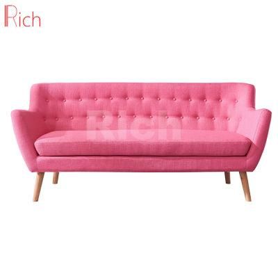 Modern Home Living Room Furniture Nordic Style Fabric Sofa Set
