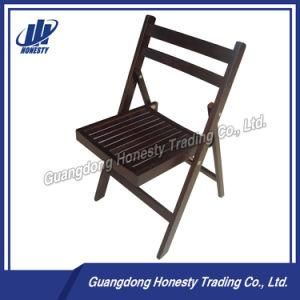 L008 Hot Sale Wooden Furniture Folding Chair in Different Color