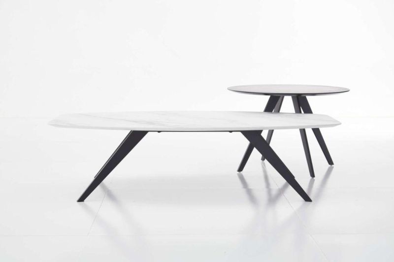 CT1200A Coffee Table Ceramic Top, Latest Design Coffee Table, Italian Design Living Room Set in Home and Hotel Furniture Custom-Made