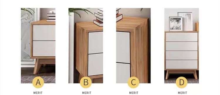 Modern Wholesale Home 3 Drawers Wooden Antique Bedroom Furniture Set Closet Cabinet Book Shelf Kitchen Side Storage Cabinet