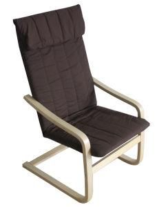 Modern Recliners Wooden Plywood Rocking Relax Chair (XJ-BT014)