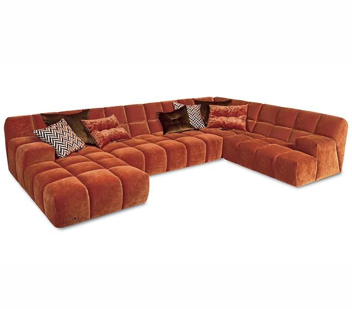 Big Tufty Sofa Bretz U Shape Sofa