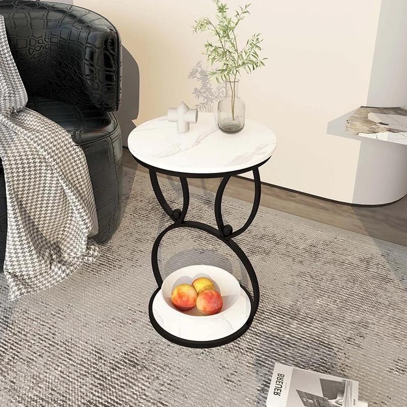 New Arrival Simple Design Side Table Metal Coffee Table for Home Hotel Apartment