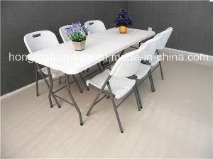 6ft Popular Outdoor Furniture of Plastic Folding Table for Camping&Picnic Use