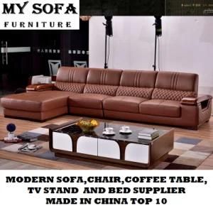 Italy Leather Sofa, Genuine Leather Sofa Set, Leather Sofa with Good Price