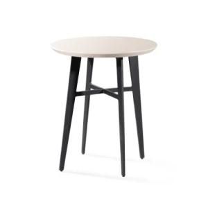 Trendy Round Wooden Corner Table for Modern Living Room (YA929C)