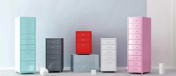Helmer Storage Cabinet Furniture Living Room Metal Side Drawers Chest Cabinet Design
