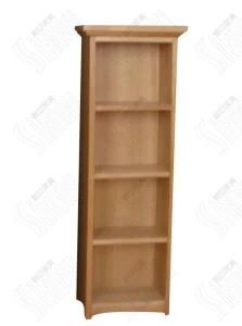 Solid Oak DVD / CD W / 3-Shelf (4 Opening) (CO5001)