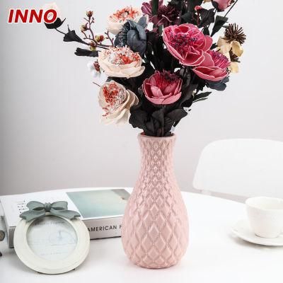 Inno-As012 Nordic Imitation Glaze Vase for Home Use