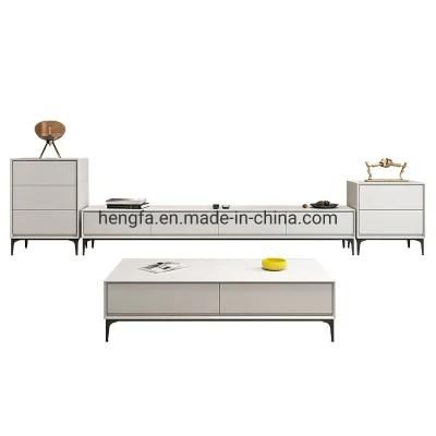 Modern Furniture Cabinet Home Coffee Table Set TV Cabinet Display Stand
