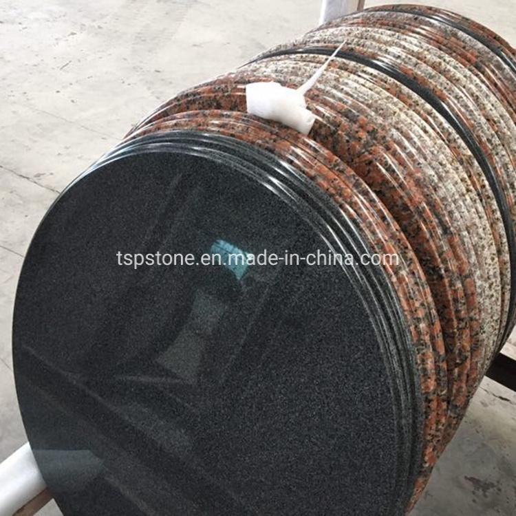 Natural Granite Stone Coffee/Dinner Round Table Top for Coffee Shop