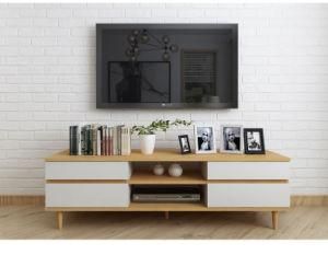 Hot Selling Oak Leg 2 Layers Panel Cabinet Home Furniture TV Cabinet Furniture for Living Room Furniture