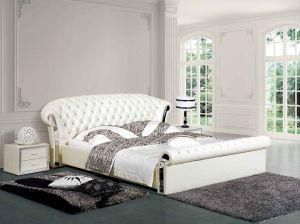 Popupar Comfortable Modern Leather Bed