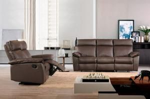 Modern Living Room Furniture Leather Sofa Set (300L)