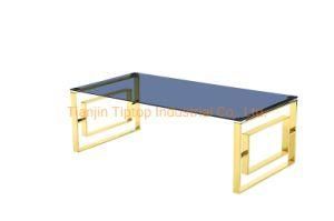 Factory Supply Hot Selling Stainless Steel Furniture Coffee Table