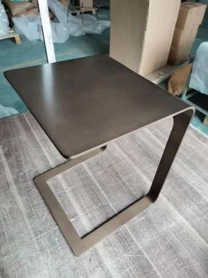 Modern New Bended Heavy Brass Bronze Coffee Tables