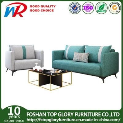 Modern Home Living Room Guest Room Functional Fabric Sofa Set