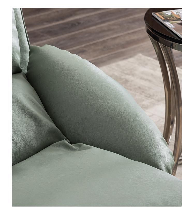 Living Room Furniture Stainless Steel Single Comfortable Sofa Chair