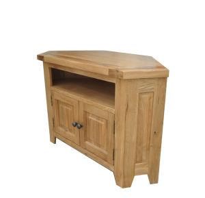 China Mainland Sinoah Solid Oak Wooden Corner TV Unit (RUT-CTV)