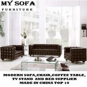 Modern Design New Sectional Living Room Sofa Genuine Leather Kubus Sofa