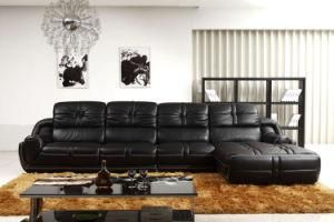 Home Furniture Real Leather Sofa for Living Room (972)