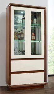 MDF Living Dining Room Liquor Wine Display Cabinet with Shelf Modern Home Furniture