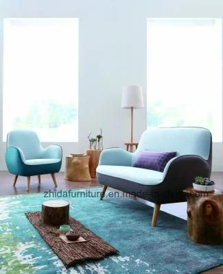 Hot Seller Small Living Room Comfy Nordic Sofa