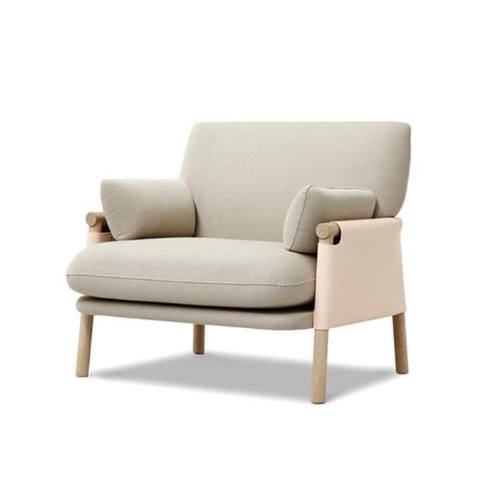 Monica Savanna Single Sofa Fabric Armchair