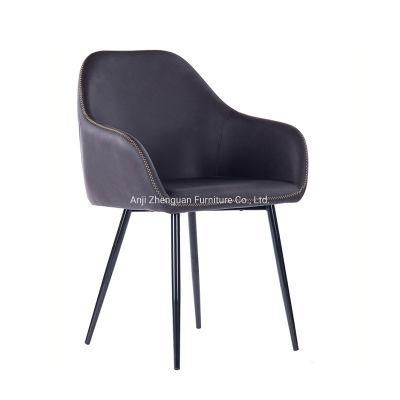 Hot Selling Metal Leisure Lounge Chair with Armrest (ZG20-008)