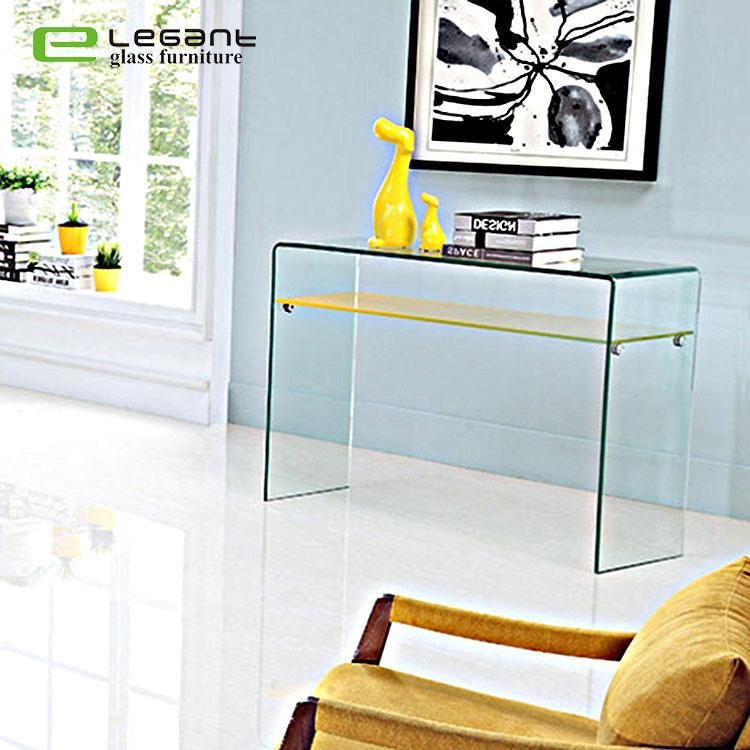 Glass Hotel Furniture Tea Table Glass Coffee Table