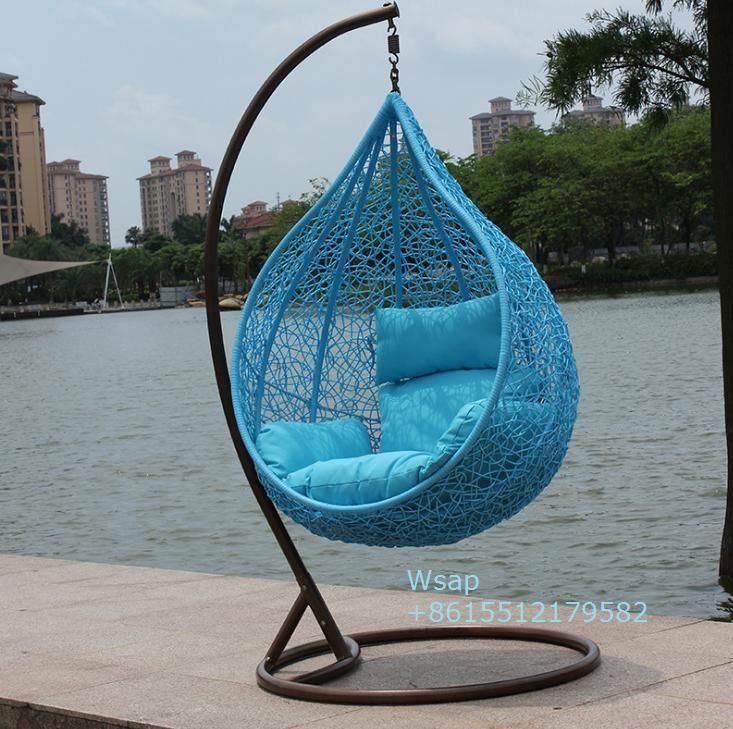 Garden Furniture Rattan Hanging Chair Rest Hammocks Patio Swings